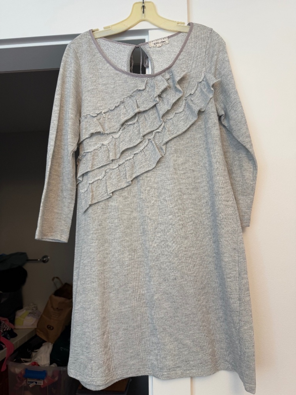 Cute Grey "T-shirt" dress